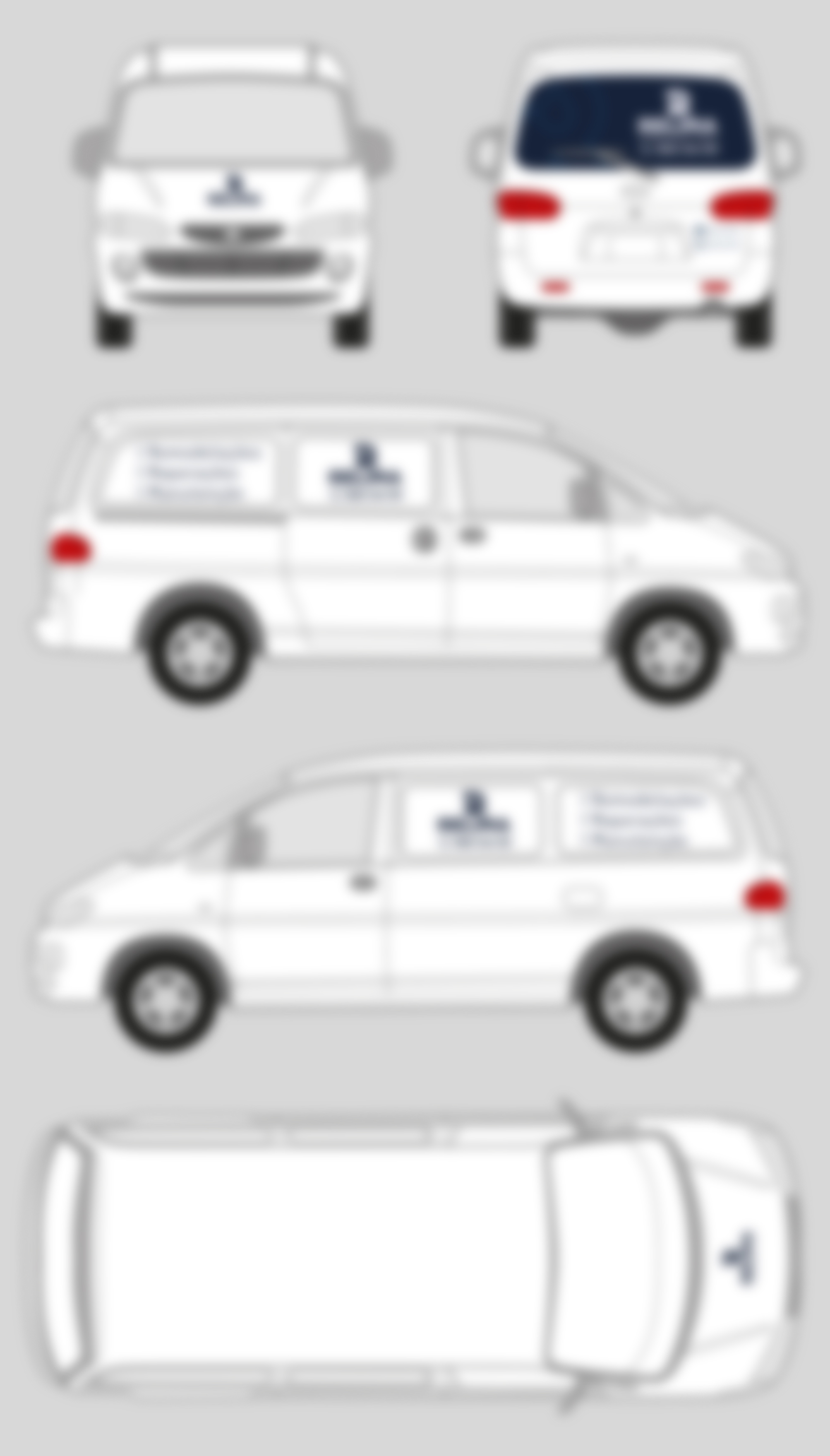 Graphisme pour habillage de véhicule — Relima